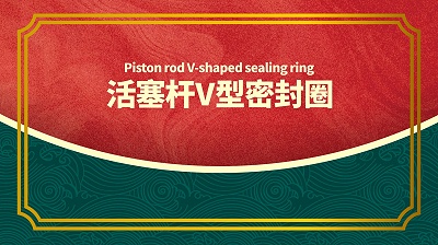 活塞杆V型密封圈的3种结构截面图设计原则