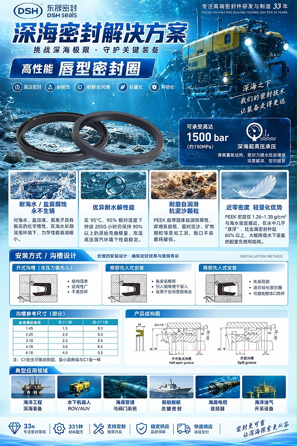 唇型密封圈厂家
