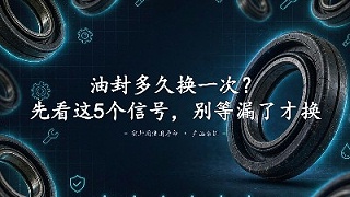 油封多久换一次？先看这 5 个信号，别等漏了才换