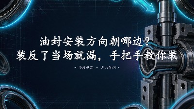 油封安装方向朝哪边？装反了当场就漏，手把手教你装