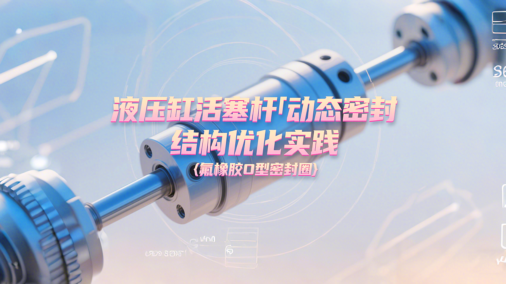 <i style='color:red'>氟橡胶o型密封圈</i>丨液压缸活塞杆‌动态密封中的结构优化实践！‌