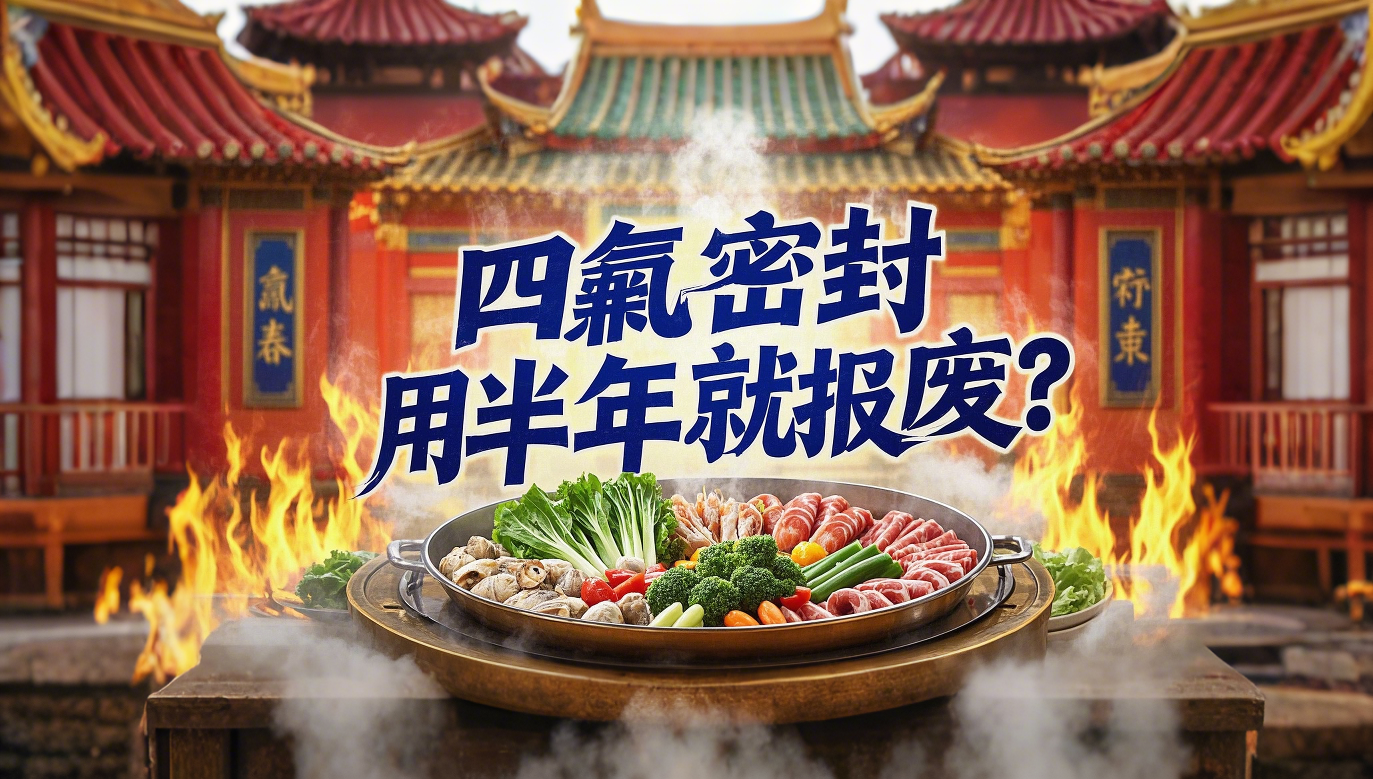 <i style='color:red'>ptfe密封圈</i>用半年就报废？这些坑你肯定踩过？‌