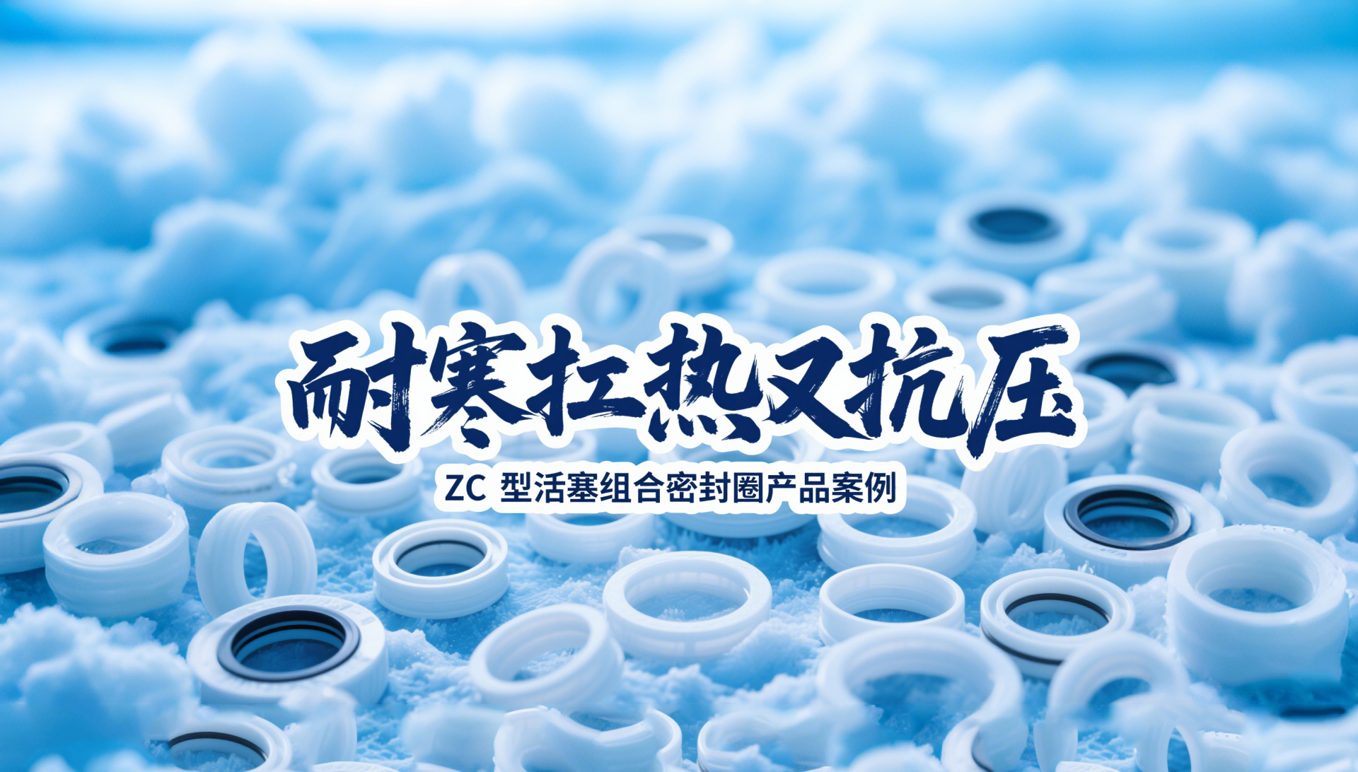 ZC型活塞组合密封圈产品案例 ® 耐寒扛热又抗压！