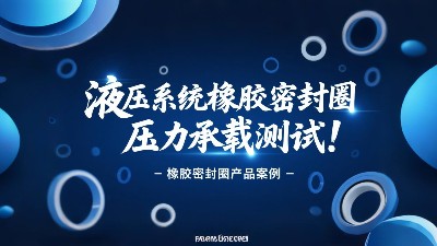 液压系统橡胶密封圈压力承载测试！