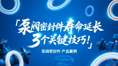 <i style='color:red'>泵阀密封圈</i>寿命延长的3个关键技巧！‌