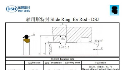 新版轴用<i style='color:red'>斯特封密封圈</i>规格尺寸表