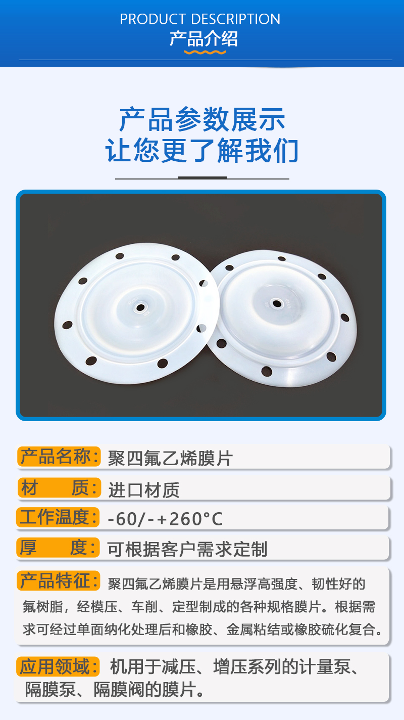 计量泵膜片