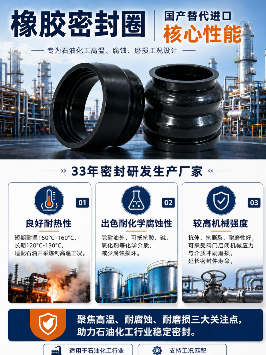 石油橡胶密封圈厂家