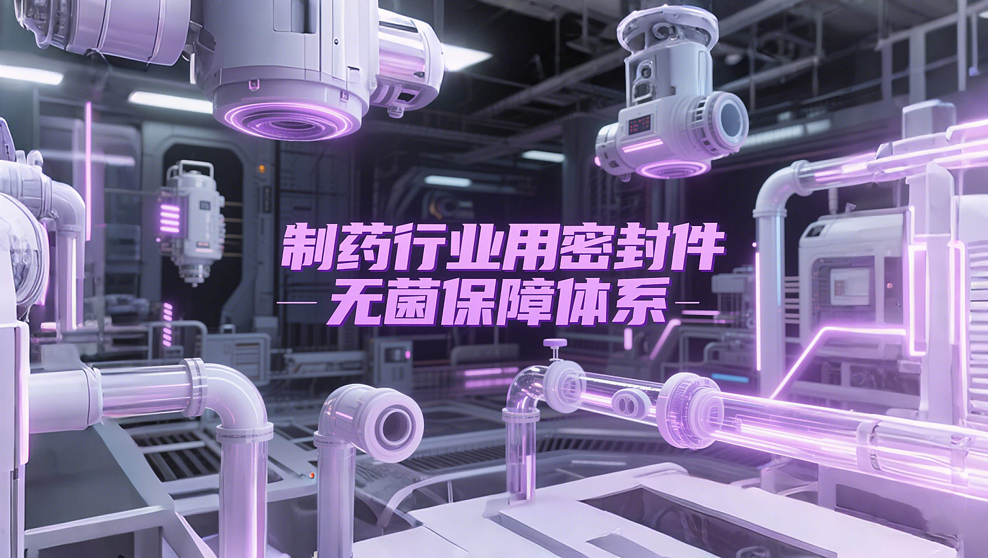 制药行业丨<i style='color:red'>双层弹簧泛塞封密封圈</i> ® 无菌保障体系！